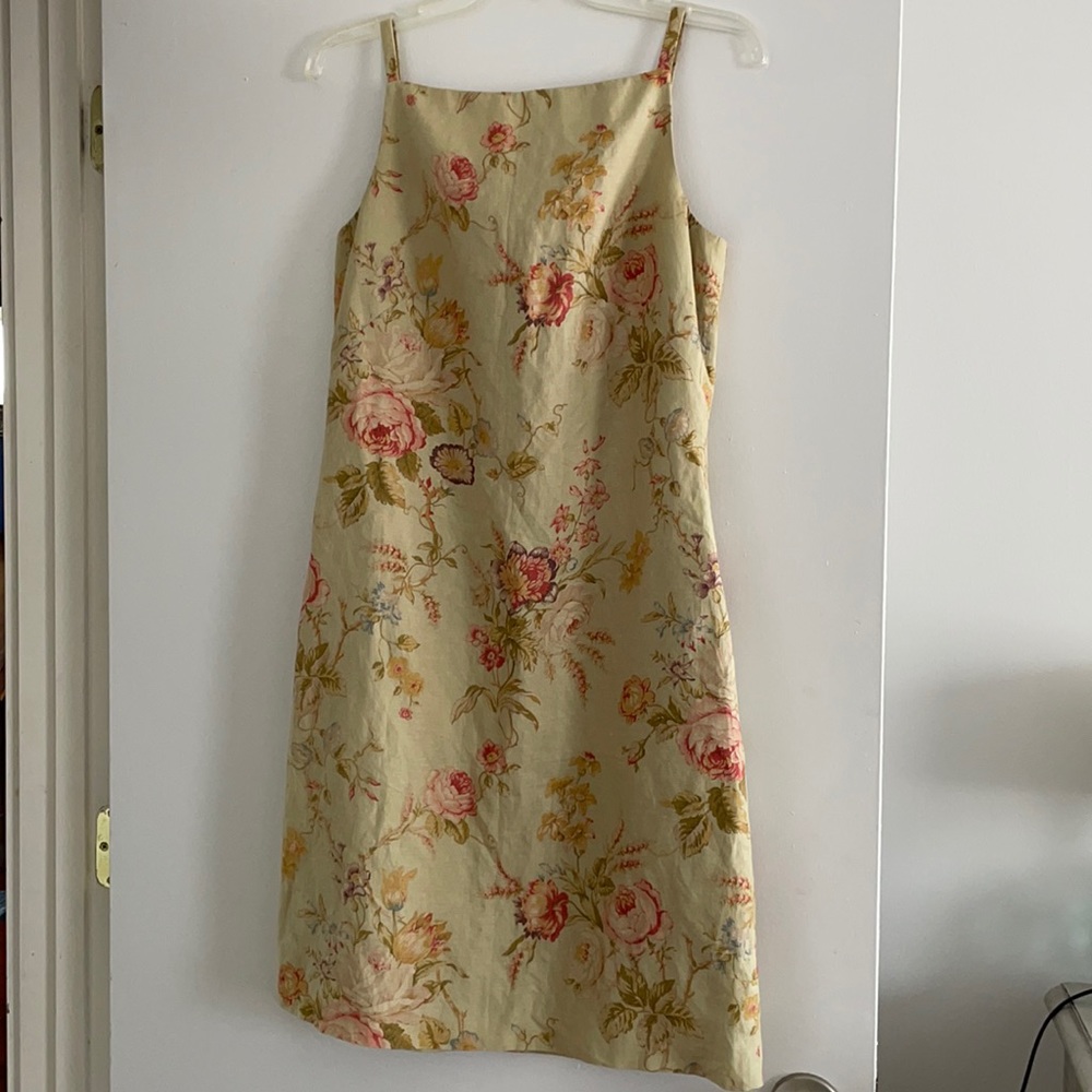 Vintage Ann Taylor linen dress